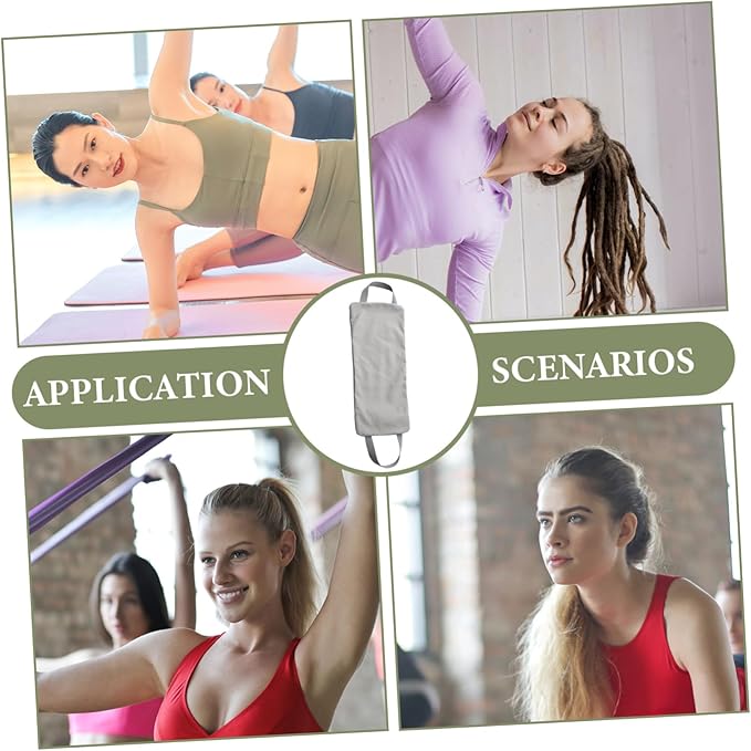 ibasenice Exercising Bag Handle Sandbag Workout Sandbag Weighted Sand Bags Gym Sandbags Exercise Sand Bag Weighted Bag Sand Weights Bag Yoga Sandbag Sandbags Canvas