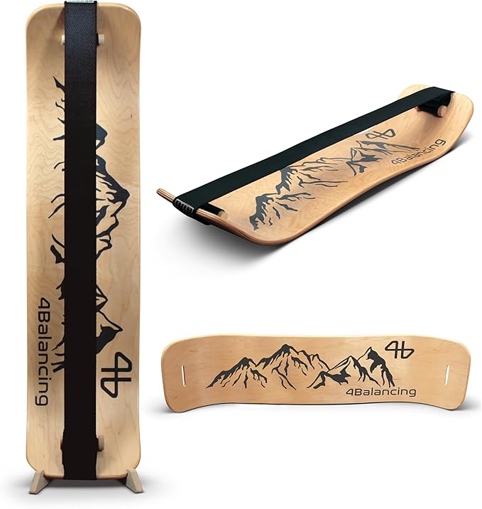 Balance Trainer for Adults - Slackboard Standing Desk Balance Board and Home Workout Equipment, Balancing Trainer for Yoga, Strength, Coordination, Concentration