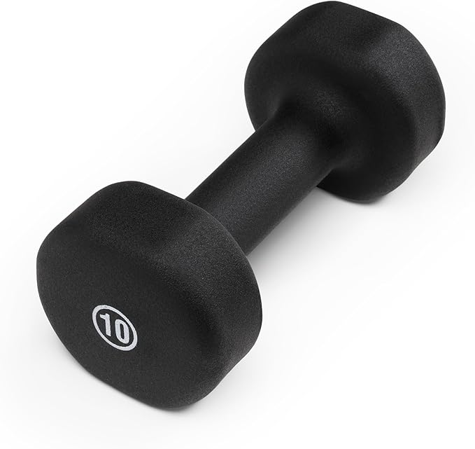 Marcy Colored Neoprene Dumbbell Hand Weights, Exercise Free Weights for Home Gym - Sold in Singles