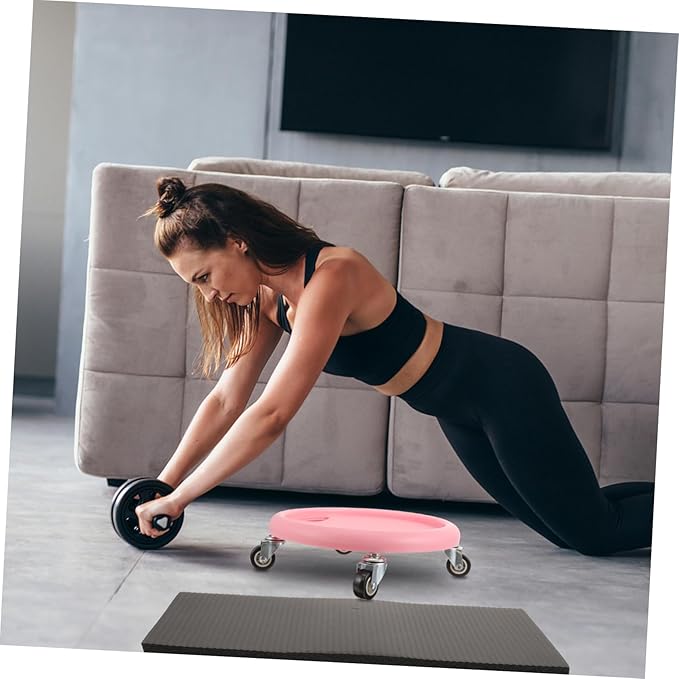 BESPORTBLE 1set Sliding Discs Abdominal Fitness Equipment Knee Cushion Multi-functional Workout Sliders for Core Strength and Toning Stylish Colors Easy to Clean