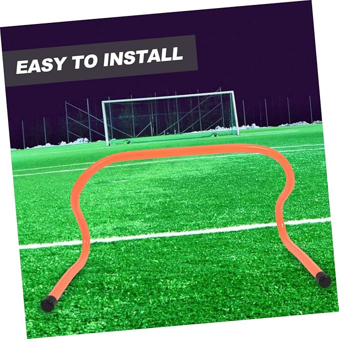 4Pcs Plastic Training Hurdles for Track Agility Speed Equipment Abs Base Outdoor Sports Soccer Fitness