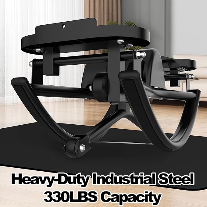 Rocking Stepper for Exercise at Home, 3D Motion Stair Stepper with Resistance Bands & Balance Board, Low-Impact Full Body Workout Equipment, Stable Structure Exercise Equipment[New Vision]