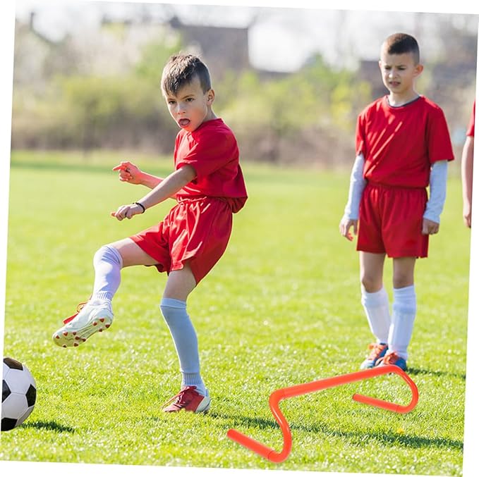 PRETYZOOM 4pcs Training Hurdles Lightweight Agility Equipment for Preschool Indoor Outdoor Use Safe Stable Design Enhances Coordination Jumping Skills for Boys