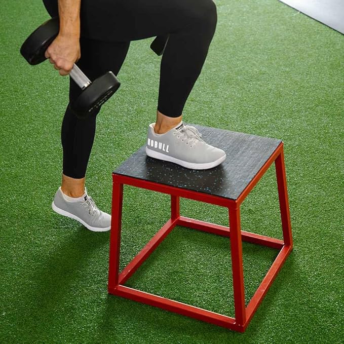 Titan Fitness Pro-Duty Plyometric Box Set, Anti-Slip Plyo Box Jump Platform, Home Gym Strength Training