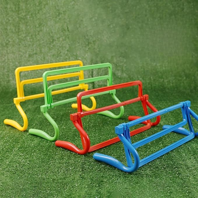Yiju Speed Agility Hurdle Adjustable Improves Strength Speed and Agility Training Equipment for Hurdle Training Football Athletic