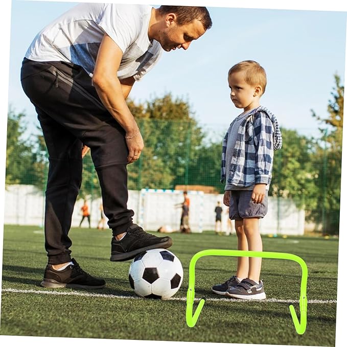 Milisten Agility Hurdle Training Supply for Boys and Girls Football Speed Hurdles for Coordination Flexibility for Practice Drills Design