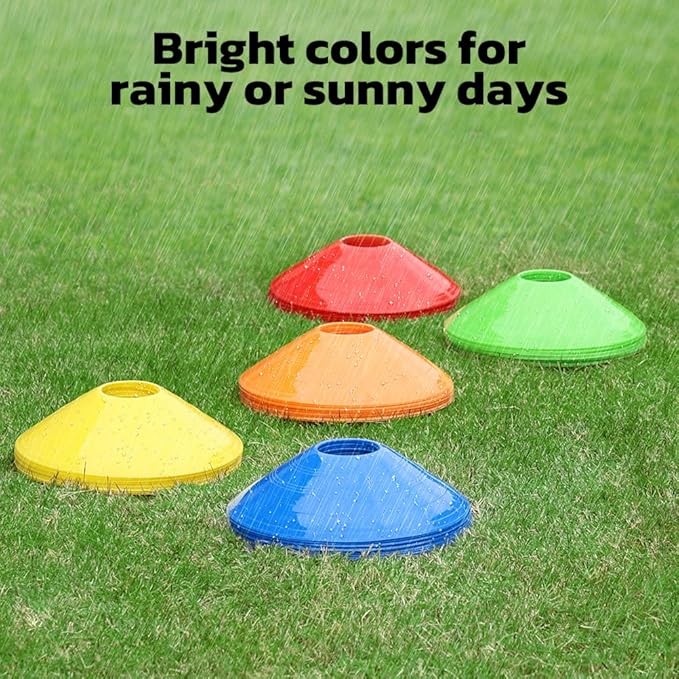 GHB Agility Ladder 1 Pack and Disc Cones 50 Pack 2 Carrying Bag