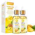 2 Pack Yoni Oil for Women - Organic Pineapple Feminine Oil, Feminine Deodorant - pH Balance - Eliminates Odor - Yoni Moisturizer, 100% Natural Essential Oil, 1 fl oz/pc (Pineapple)