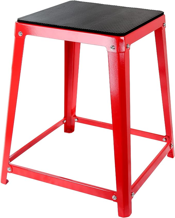 Plyometric Platform Box, Plyometric Box Jump Set for Home Gym Training, Crossfit, Conditioning, Strength Training (12/18/24/30 Inch)