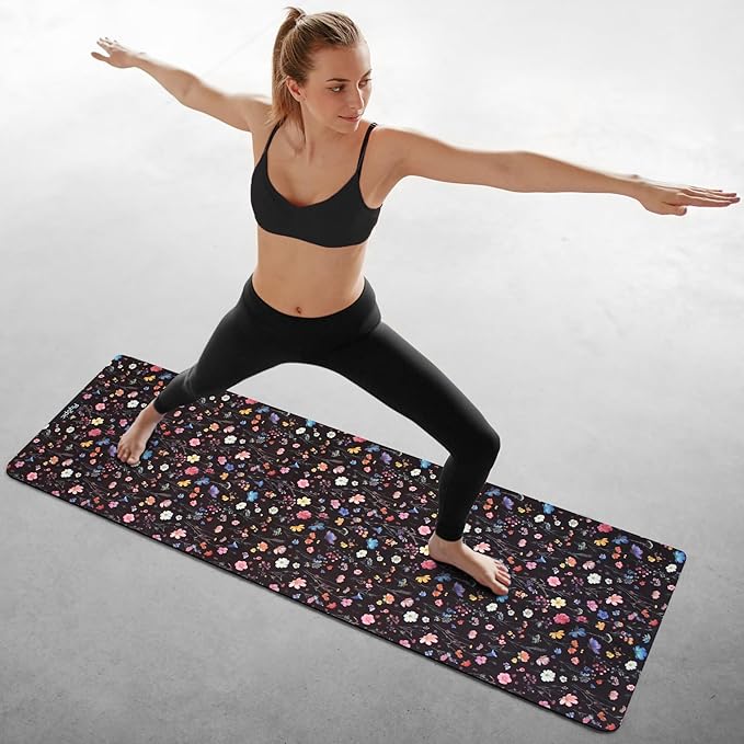 Plyopic. All In One Yoga Mat | Luxury Sweat-Grip Mat/Towel Combo | Ideal for Yoga, Hot Yoga, Bikram, Pilates, Workout & Exercise | Eco-Friendly Natural Rubber