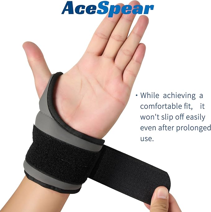 AceSpear Wrist Weights with Thumb Loops Lock for Men Women 1lb*2 2lbs*2 3lbs*2 Ankle Weights Weighted Gloves for Running Strength Training Walking Exercises
