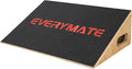 EVERYMATE Heavy-Duty Wooden Slant Boards for Exercise & Calf Stretch – 19.7" Wide Incline Board for Squats, Non-Slip Surface, Fixed 25° Angle for Strength & Flexibility Training, 1200 lbs Capacity