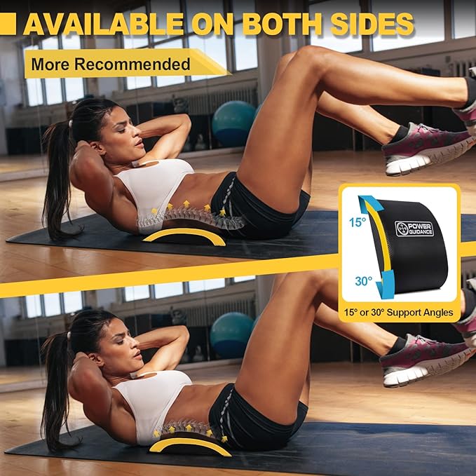 POWER GUIDANCE Ab Exercise Mat - Sit Up Pad - Abdominal & Core Trainer Mat for Full Range of Motion Ab Workouts