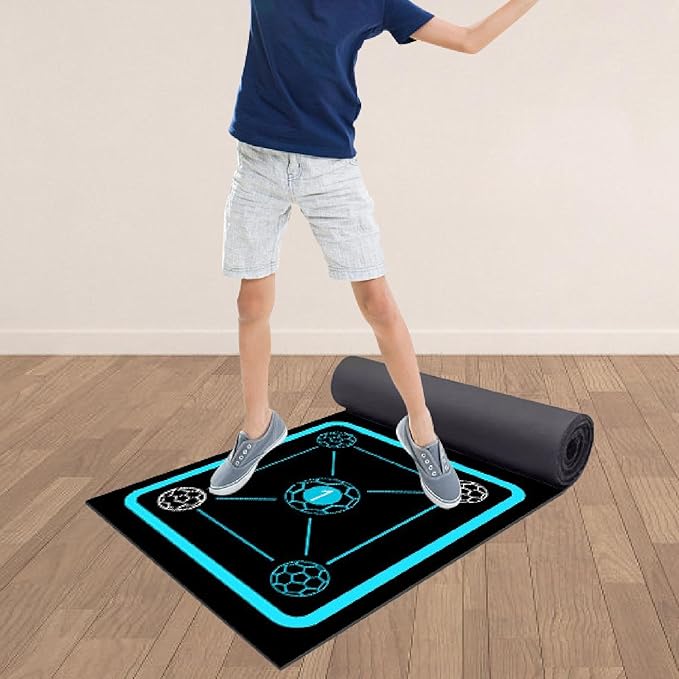 Agility Ladder Mat Speed Ladder Multipurpose Agility Training Equipment Footwork Practice for Soccer Fitness Workout Outdoor