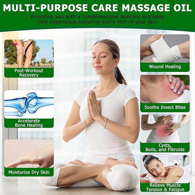 Organic Poke Root Castor Oil, Natural Lymphatic Support Massage Oil, Soothing Relief for Cysts, Boils, Breast, Fibroids, Swollen Lymph Nodes & Joint, Deep Tissue Drops – 2 Fl Oz, Citrus Spark