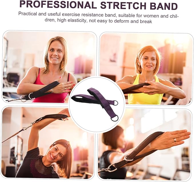 BESPORTBLE Yoga Straps Flexibility Stretch Band Stretch Straps for Physical Therapy Workout Bands Exercise Bands