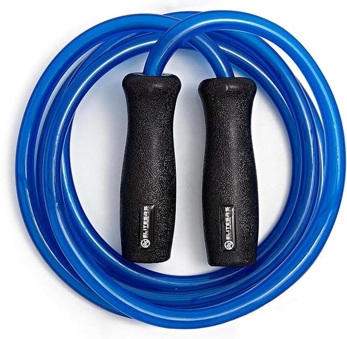 Elite Jumps Muay Thai 2.0 Weighted Jump Rope - Designed for High-Intensity Training, Muay Thai, & MMA Workouts - Heavy 1.3lb PVC Jump Ropes for Fitness