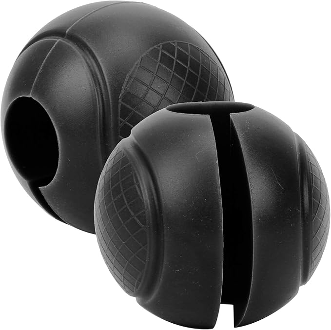 VGEBY Barbell Grips Dumbbell Grips Thick Adapter 2Pcs Weightlifting Strength Training Pull Up