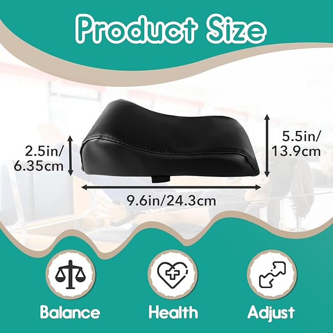 Pilates Reformer Head and Neck Support Pillow - Essential Pillow Pilates Cushion - Add-On for Enhanced Pilates Workout - Pilates Cushion Pillow for Home Gym Training
