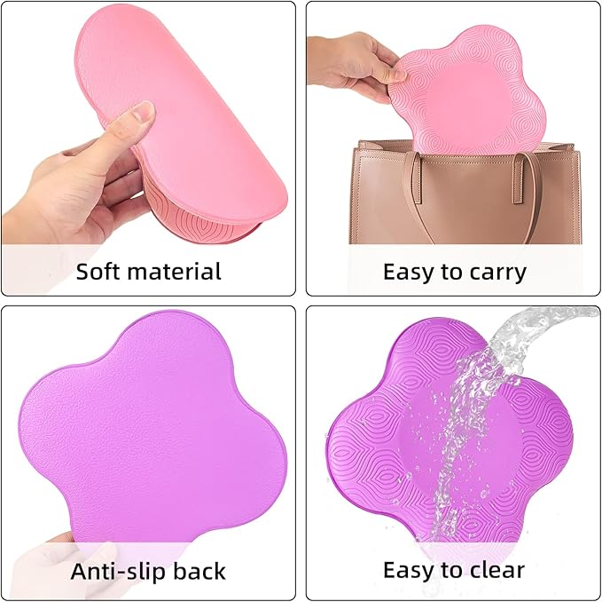 2 packs Yoga Knee Pad Mats Extra Thick for Knees Elbows Wrist Hands Head Foam Pilates Kneeling pad Yoga Knee Cushion Thick Exercise Pads for Knees Elbows Wrist Hands Head Foam Pilates Kneeling pad，Support Foam Pads for Women and Men