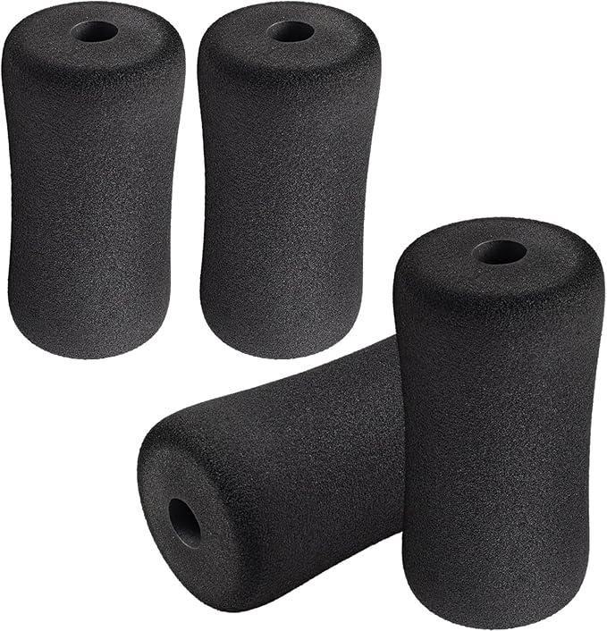 Foot Foam Padding(6.88 * 3.34 * 3.34 in), High Density Pads on Inversion Table, Workout Bench, Sits Ups Replacement Parts, Home Gym Accesories