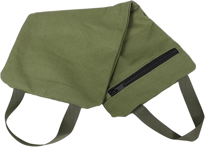 DECHOUS Empty Weightlifting Sandbag for Yoga Fitness Workout Leg Training Canvas Tool Pouch
