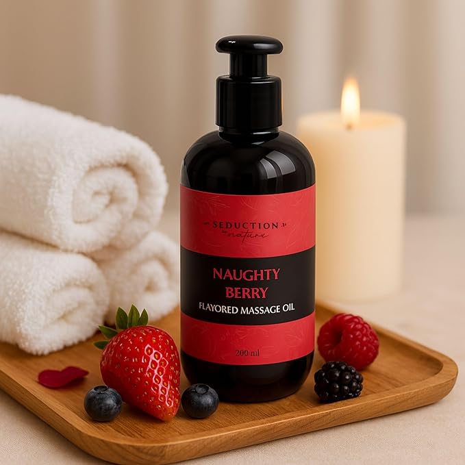 Vegan Massage Oil for Body – Plant-Based Body Oil for Moisturizing, Relaxation, Deep Tissue and Aromatherapy Massage – GMO-Free