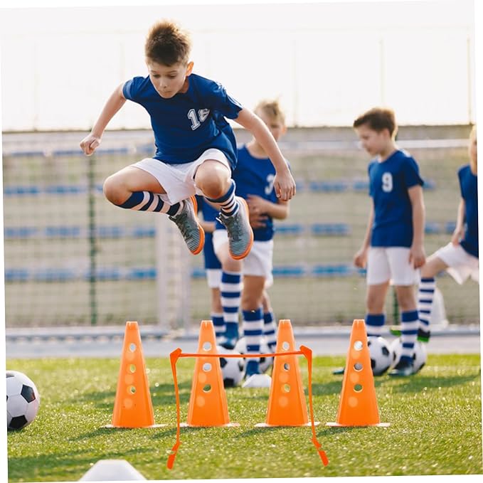SUPVOX Adjustable Plastic Speed Hurdles Soccer Training Accessory for Athletes