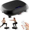 Vibration Plate Exercise Machine,330 lbs Capacity,Whole Body Workout Equipment for Women,Lymphatic Drainage,Body Muscle Activation,Real-Time Calorie Tracking,Vibrate Fitness Platform for Home