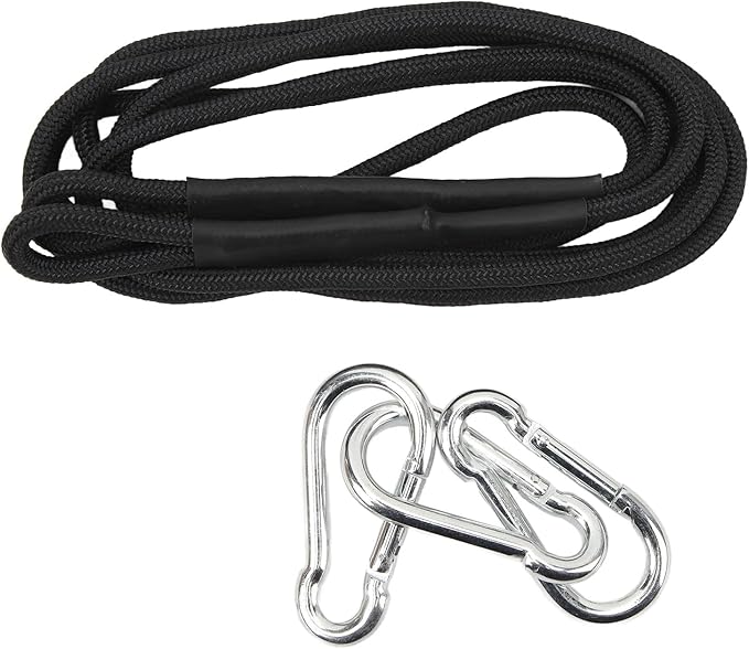 Triceps Rope, Long Strap with 2 Handles Cable Attachments for Multi-Use Fitness for Men Women Home Gym Strength Training