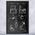 Pilates Chair Patent Framed Print (11x14) Pilates Gifts, Gym Art, Pilates Decor, Athlete Gifts, Garage Decor, Sports Gifts, Mom Gifts