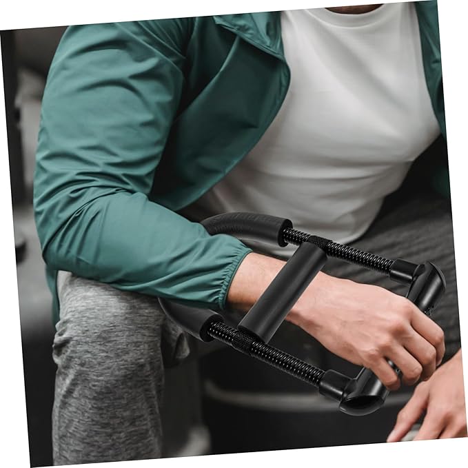 Forearm Strength Training Device Durable Wrist Power Exerciser for Indoor Fitness Grip Strength Training and Flexibility Improvement for Athletes and Home Workouts