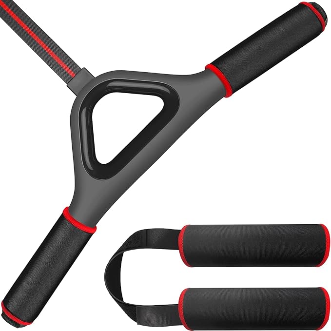 Handle Cover for Rowing Machines, Compatible with Peloton and Concept 2 Rower, Row Without Pain, Upgraded with Hook and Loop Tape, Strong Absorbent, Tailored for Rowing (2026 New Version)