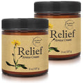 Relief Arnica Cream Natural Lotion for Effective Sore Muscle Support | Arnica Cream with Lemongrass & Eucalyptus Essential Oils | Best Massage Lotion for Massage Therapy – 2 Pack