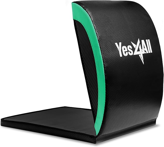 Yes4All Abdominal Exercise Pads, Foldable Ab Workout Equipment for Home Gym Core Training & Back Stretching, Sit Up Mat for Floor Exercises