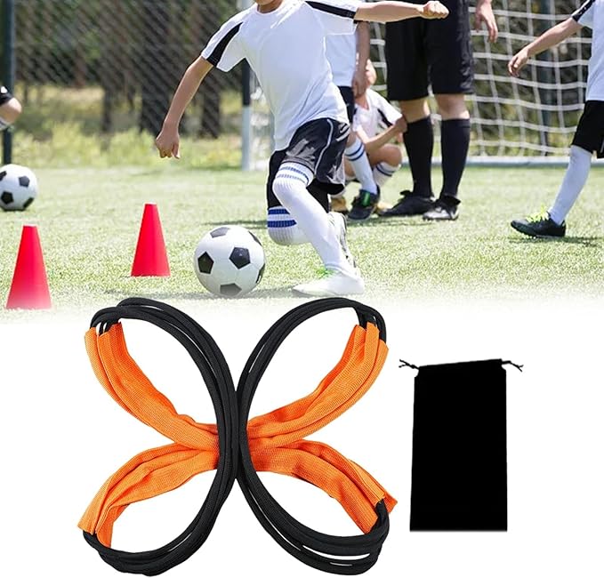 Football Agility Ladder Workout Ladder Coordination Folding Stairs with Carry Bag Training Equipment Agility Training Ladder
