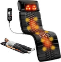 Shiatsu Full Body Massage Mat with Heat, Detachable Massager Pad, 10 Vibrating Motors, 9 Intensity Levels, Deep Tissue Pain Relief for Back, Neck & Legs – Relaxation at Home or Office