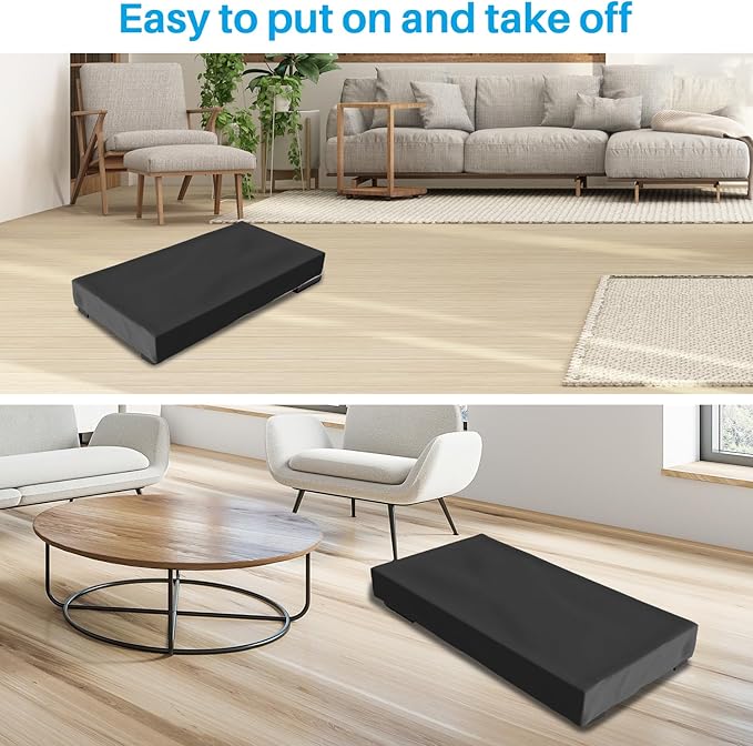 Walking Pad Cover Waterproof Outdoor, Under Desk Treadmill Cover indoor- Folding Treadmill and Office Under Desk Smart Walking Running Machine (55"L x 28"W x 6"H)