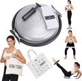 Better Me Pilates Kit with Pilates Ring Air Balance Pad Resistance Bands,Canvas Bag Storage with Guides, Balance Ball Fitness Circle Elastic Bands for Home Gym