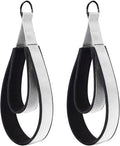 2X Pilates Double Loop Straps D Rings Straps Handle Pilates Accessories Pilates Equipment Exercise for Improve Flexibility