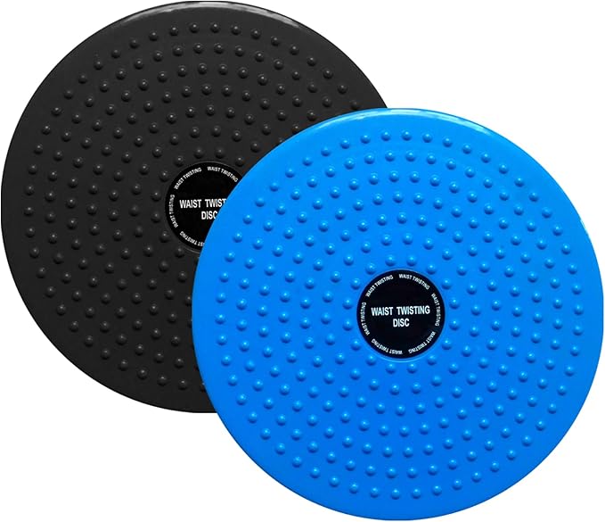 Twist Board for Exercise 90kg Load PP Waist Twisting Disc for Waist Aerobic Exercise Full Body Toning Workout Portable Rotating Ab for Workout Equipment Black, Waist Twisting Disc, STANDARD