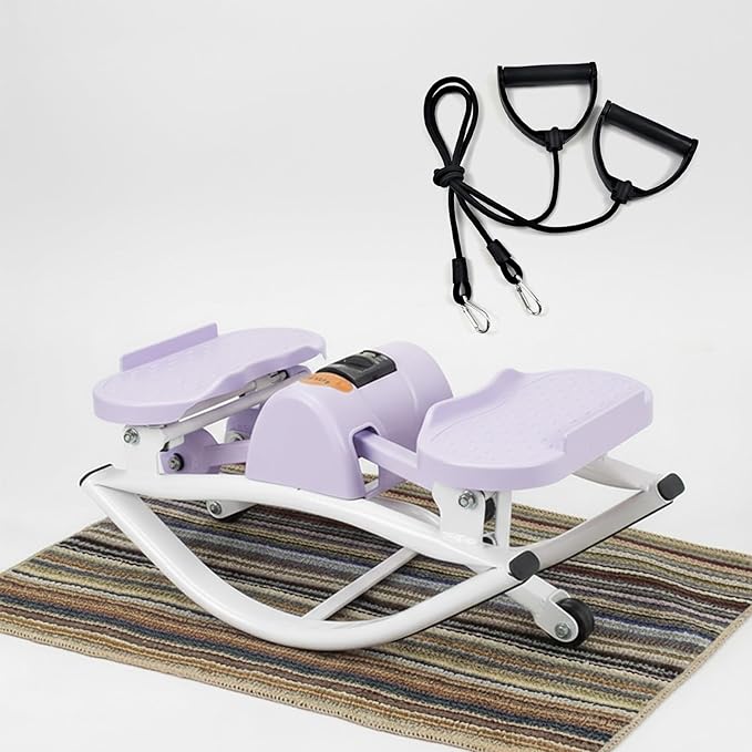 Rock Stepper Side to Side, Rocking Stepper Machine for Exercise at Home, Low-Impact Workout Machine for Legs & Glutes, Lateral Rock Stepper for Home Apartment Dorm Office