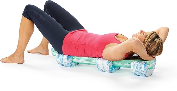 OPTP PRO-Roller Arch - Foam Roller Support and Positioning Tool – Use with 6-Inch Diameter Large Foam Rollers, A Short or Half Round Foam Roller