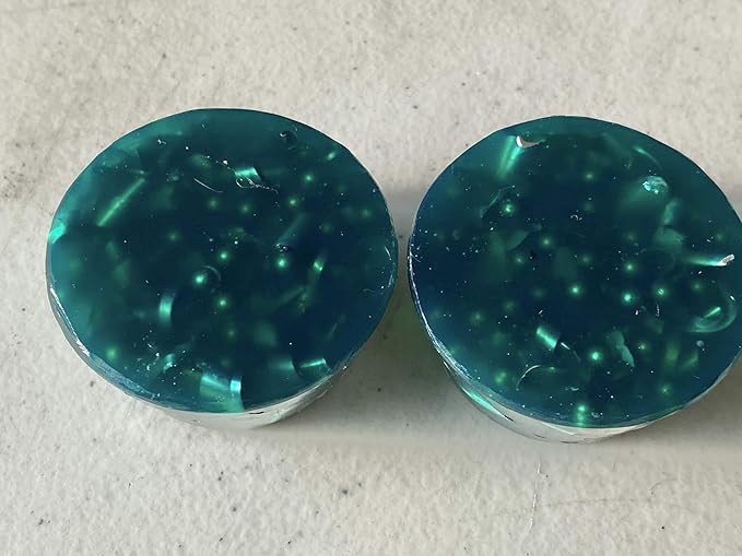 2 Transparent Green GP Small Tower Buster Crystal Orgone Generator Energy Accumulator 528Hz/7.83Hz/Advance Harmonics Many Beautiful Ingredients and Colors!! (Transparent Green GP)