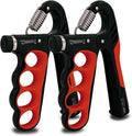 Senston Grip Strength Trainer 2 Pack - Adjustable 11-220Lbs (5-100KG) with Auto Counter, Hand Grip Strengthener, Forearm Exerciser for Athletes, Musicians, Gym, Home, Injury Rehab