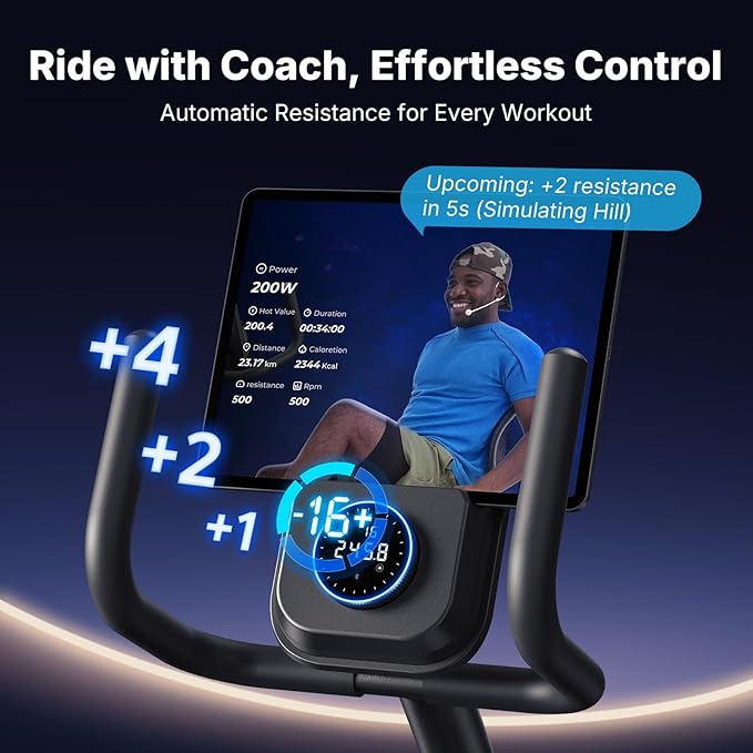 MERACH Recumbent Exercise Bikes for Home with Smart Bluetooth Equipment Exercise Bikes App,LCD,Heart Rate Handle Stationary Bikes for Home, Magnetic Recumbent Exercise Bike for Seniors Gym S08/S23