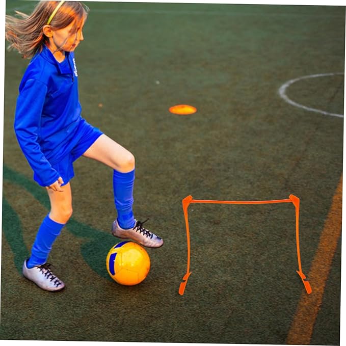 Milisten Professional Track Hurdles Plastic Speeds Hurdles for Agility Training Boys and Girls Foot Coordination