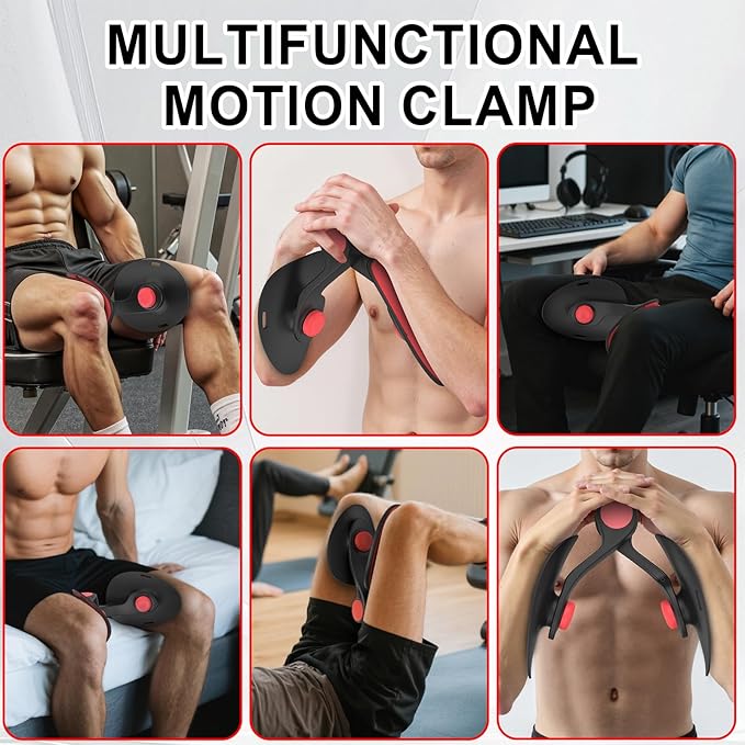 Pelvic Floor Exercise Devices, Inner Thigh Kegel Exerciser, Kegel Trainer for Postpartum Rehabilitation, Exerciser of Thigh at Home, Hip Under Desk Exercise Men Women with Band