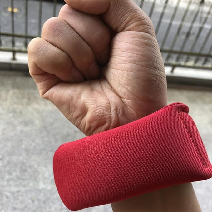 KICHOUSE Weighted Sandbag Wristband and Ankle Strap for Fitness Training, Adjustable Weight-bearing Sports Accessory for Men and Women, Suitable for Running, Yoga, and Strength Exercises