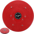 Body Twisting Disc Waist Twisting Board Red for Indoor Slimming Exercise Workout Tool for Women